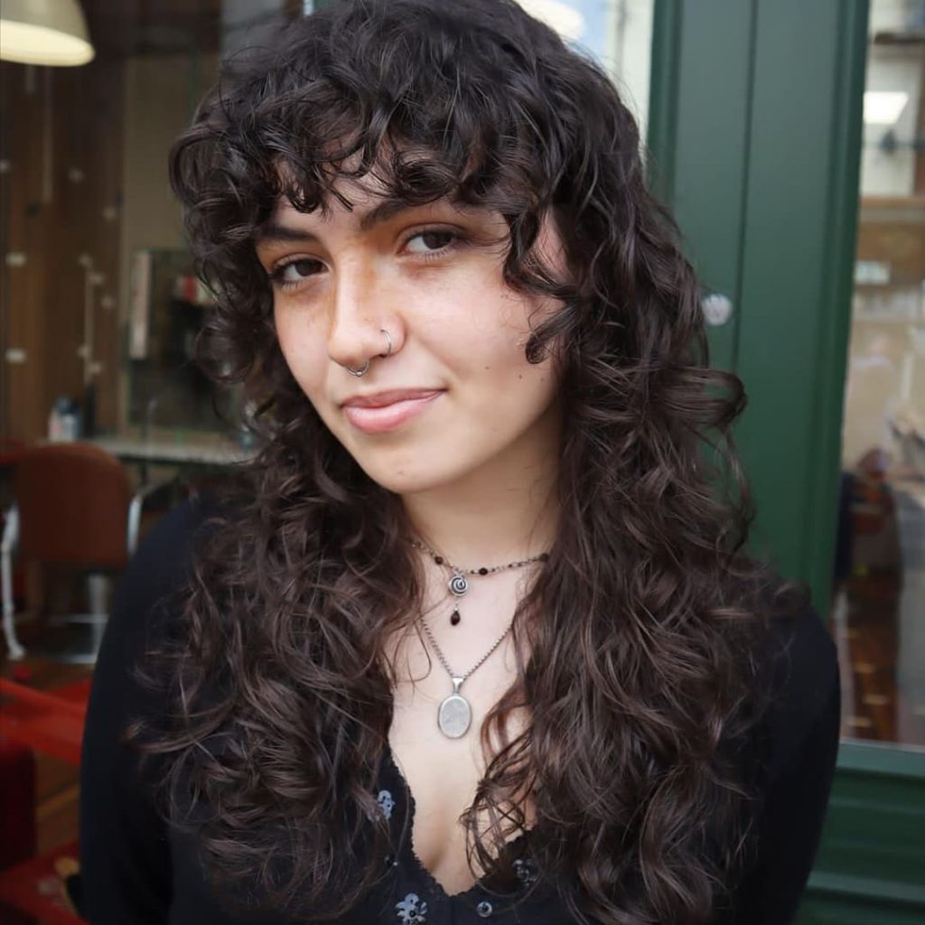 27 Best Wolf Cut Hairstyles for Women for All Hair Types, Lengths and Colors! 13 Curly Wolf Cut craphairclub 1024x1024 1