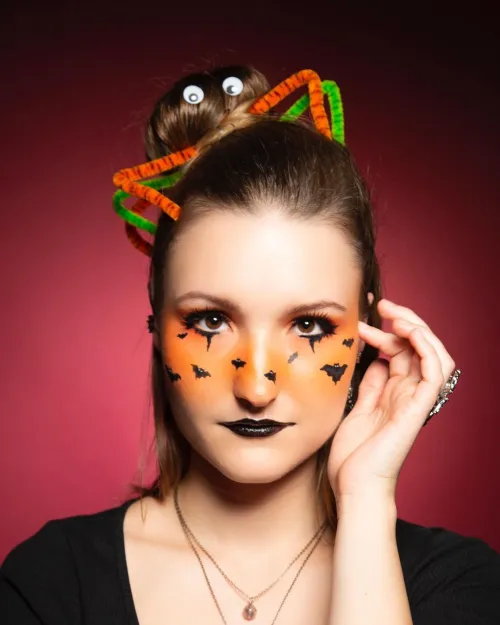 10 Stylish Halloween Hairstyles for Women 6 Killer Top Knot Hairstyle