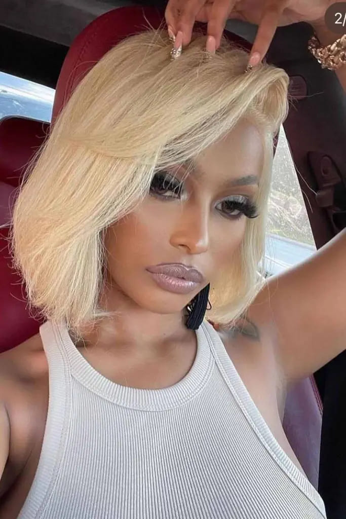 12 Elegant Short Bob Ideas for Black Women 12 Layered Blonde Short Bob