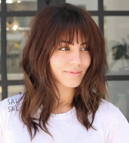 10 Lob Haircuts for Women 3 Layered Lob