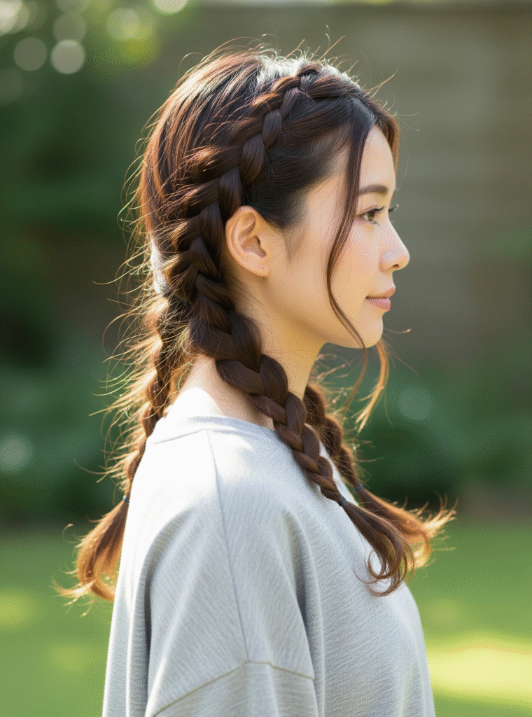 27 Hairstyles for Sensitive Scalp: Comfortable and Stylish Ideas to Try 1 Loose Braids 3