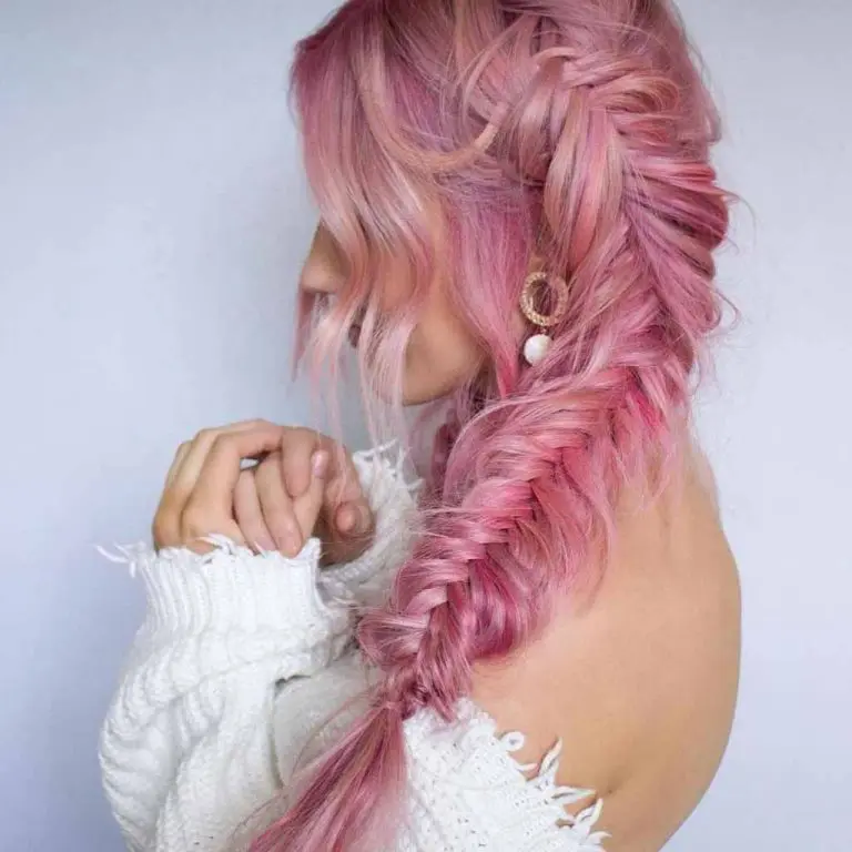 10 Sassy Hairstyles for Coachella 8 Messy Side Pull Through Fishtail With Tendrils 1