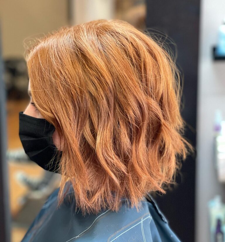 10 Mid-Length Haircuts for Women 3 Shaggy Layers 768x827 1