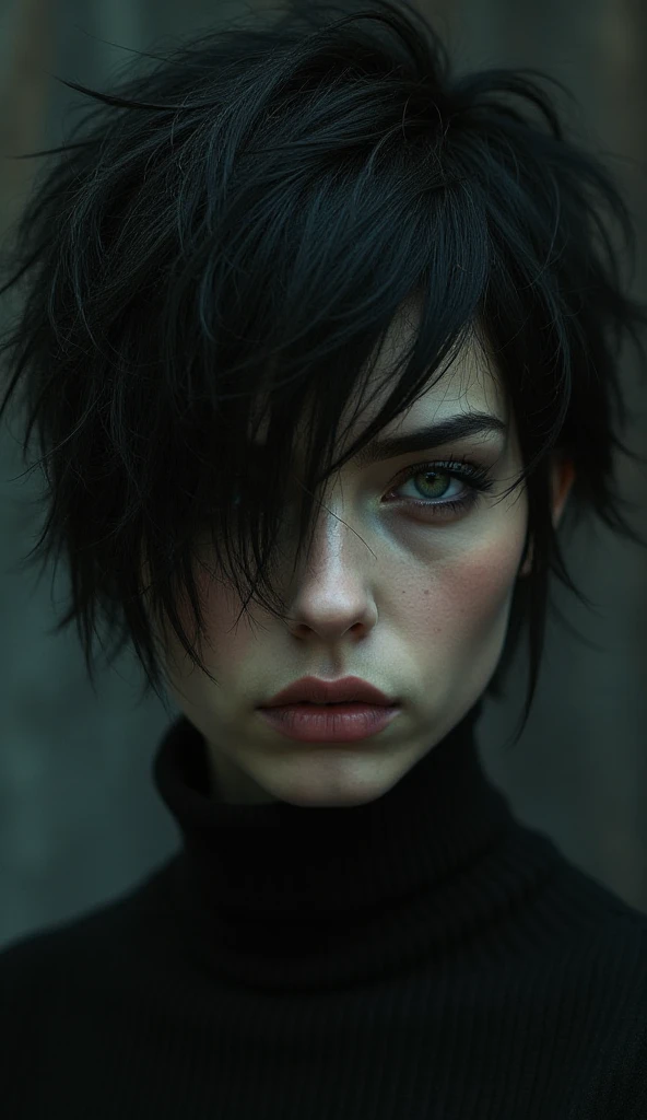 17 Bangs Covering One Eye Hairstyle Ideas 14 Short Textured