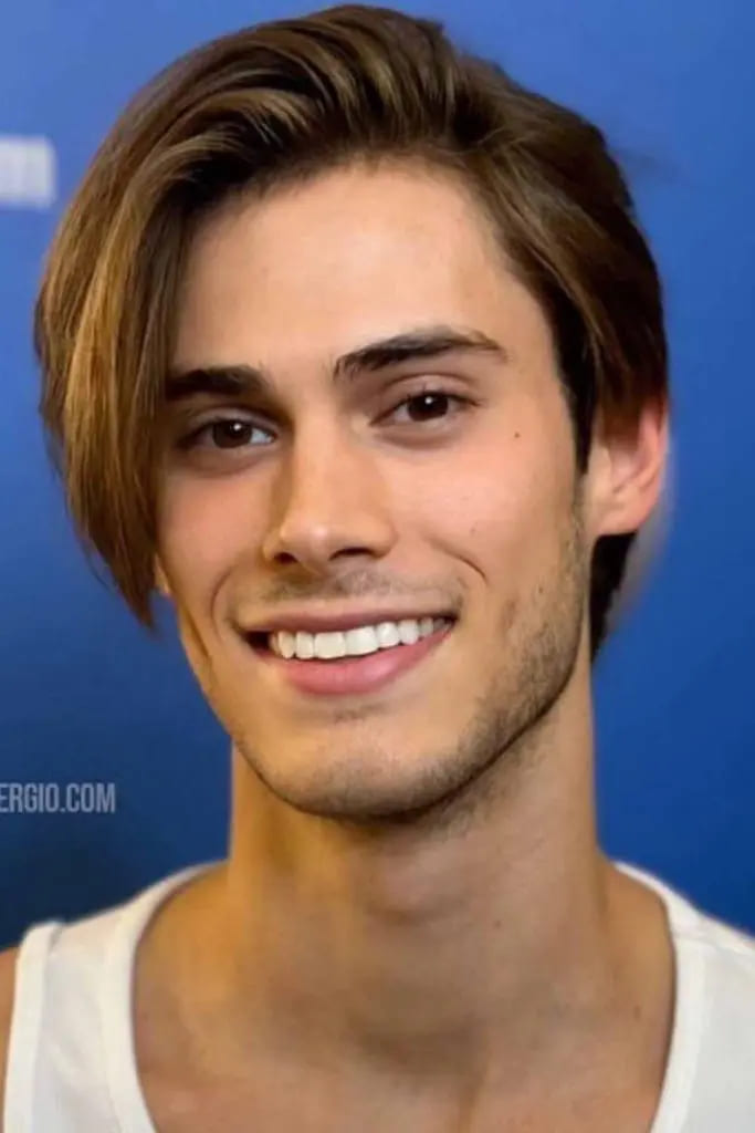 12 Flowy Haircut Ideas for Men 3 Side Swept Flow