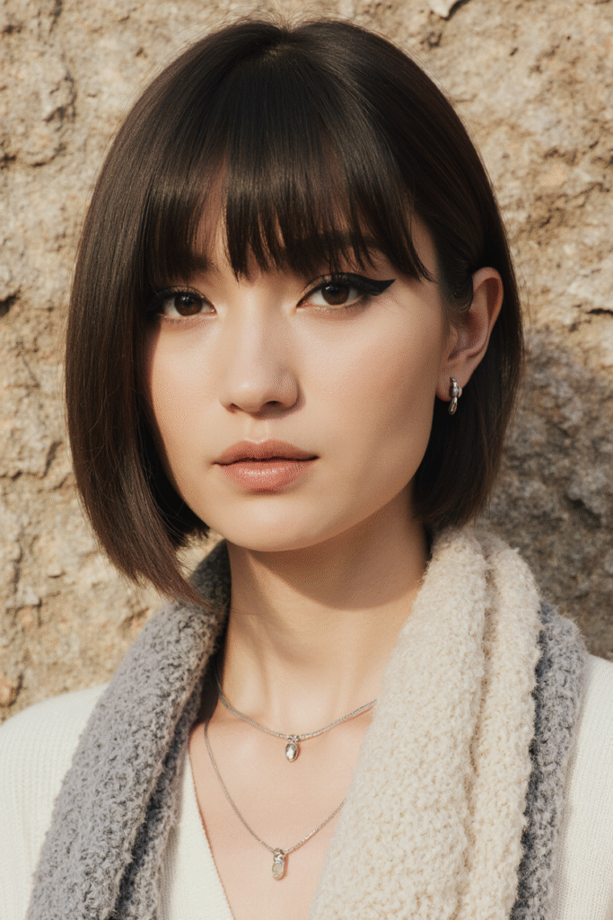 17 Bangs Covering One Eye Hairstyle Ideas 5 Side Swept Long Bangs