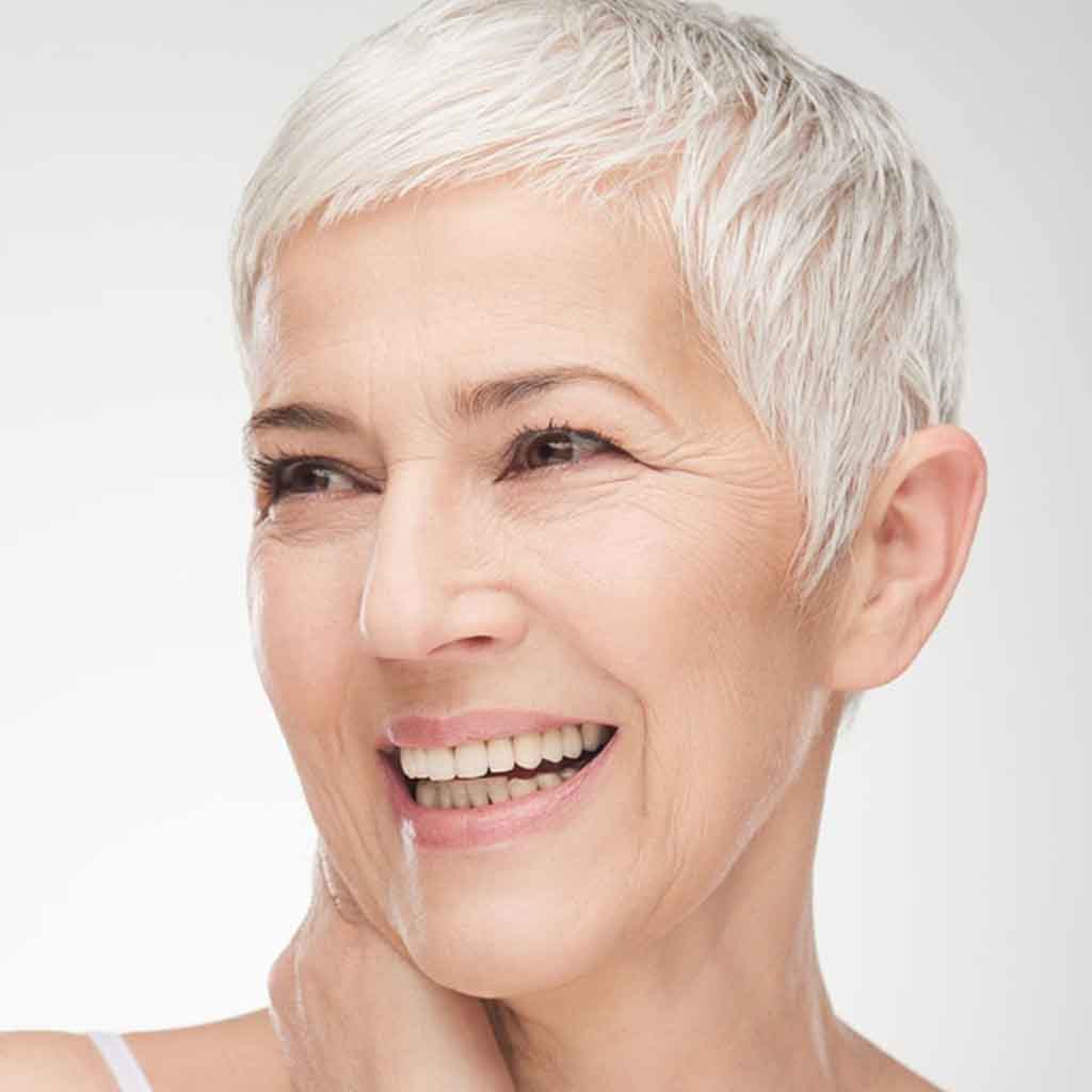 15 Very Short Hairstyles for You to Try! 2 White Short Pixie Cut for Older Women