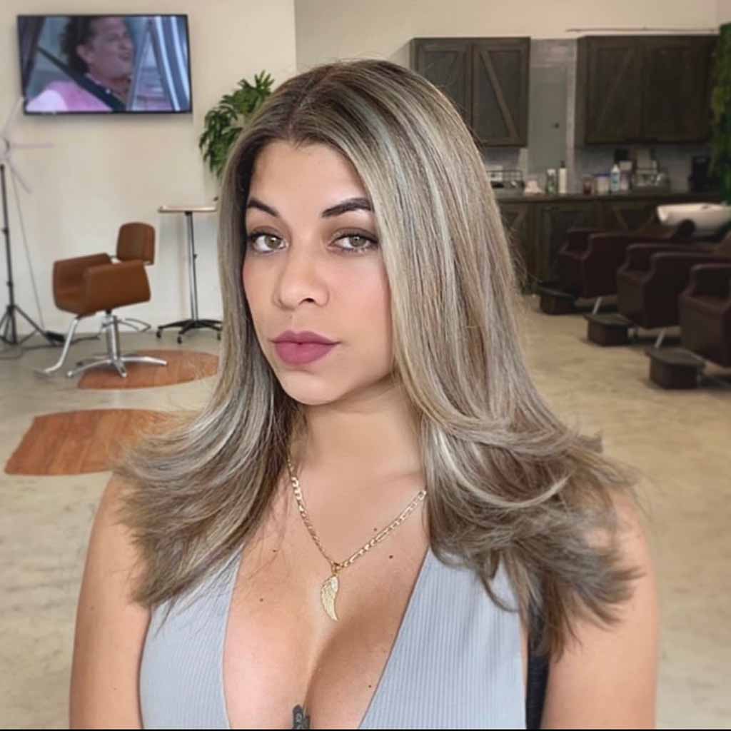 25 Sultry Summer Haircuts for Women! 2 Dusty Bronde Long Layered Hair