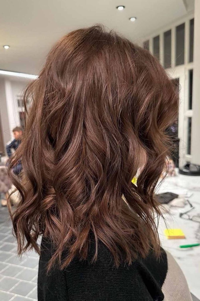 10 Fall Hair Color Ideas for Brunette 2 Toffee Brown