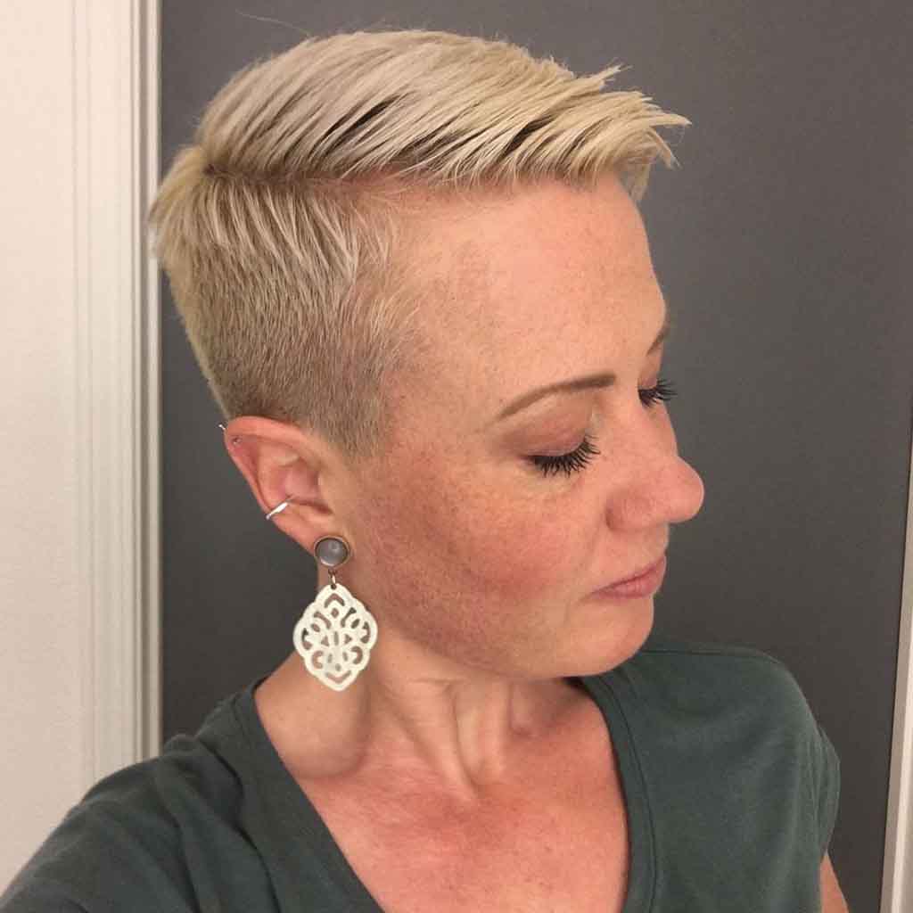 15 Very Short Hairstyles for You to Try! 6 Short Blonde Tapered Pixie