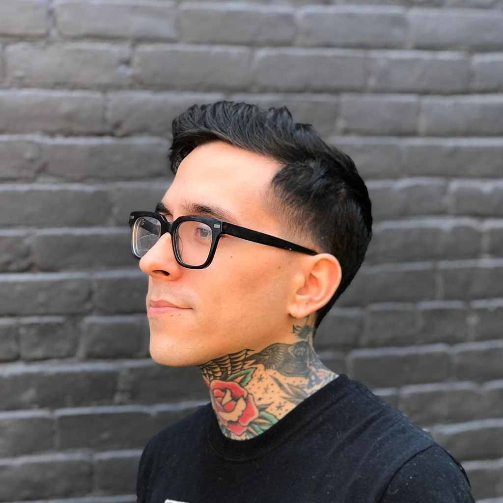 15 Modern Temple Fade Haircuts for Men! 6 Short Temple Taper Fade
