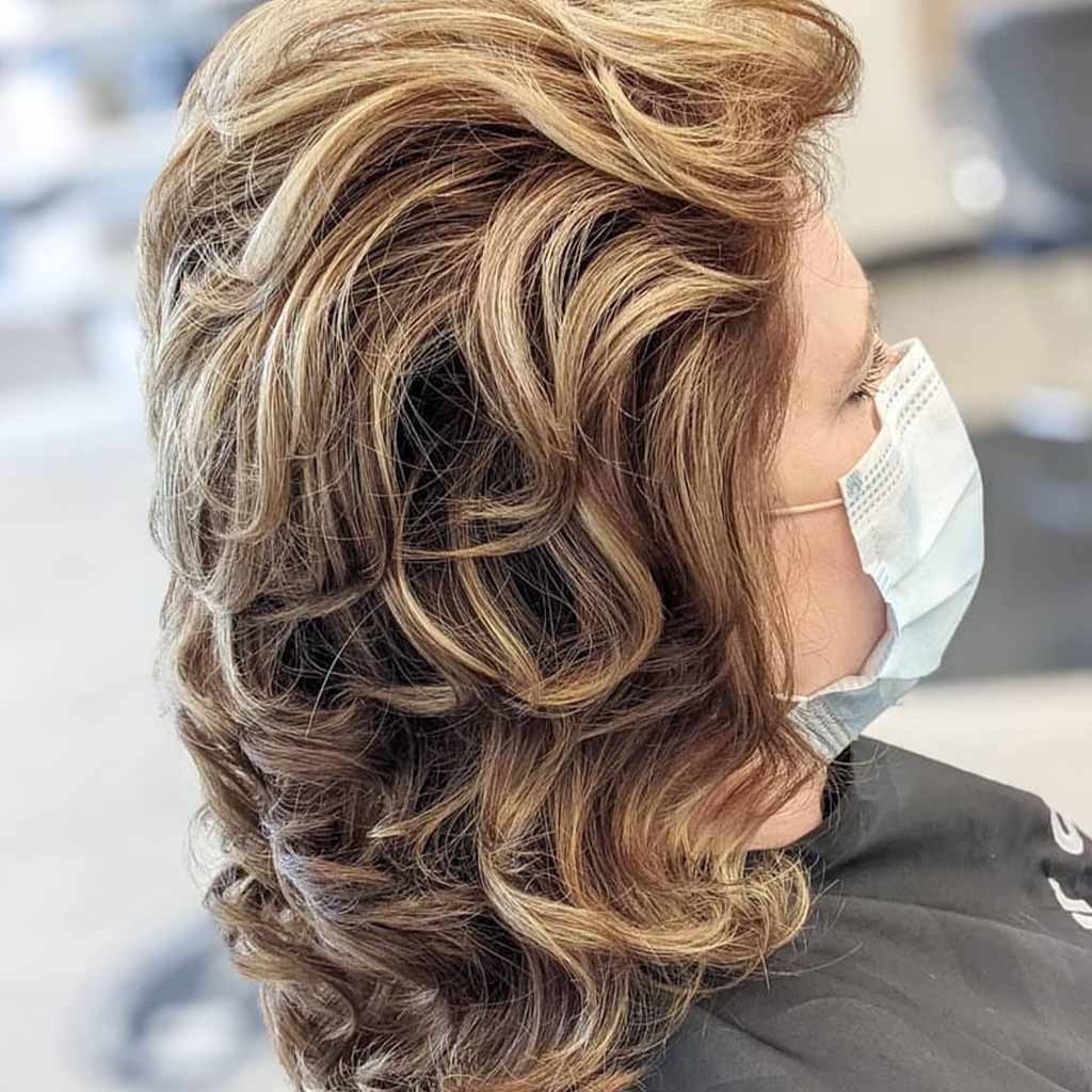 20 Classic Gypsy Shag Hairstyles! 8 Blonde Voluminous Curly Gypsy Shag Cut
