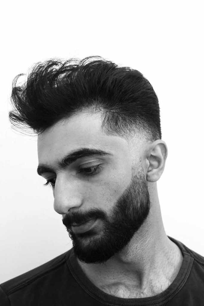 15 Short Flow Haircuts for Men 6 Skin Taper With Backward Flow
