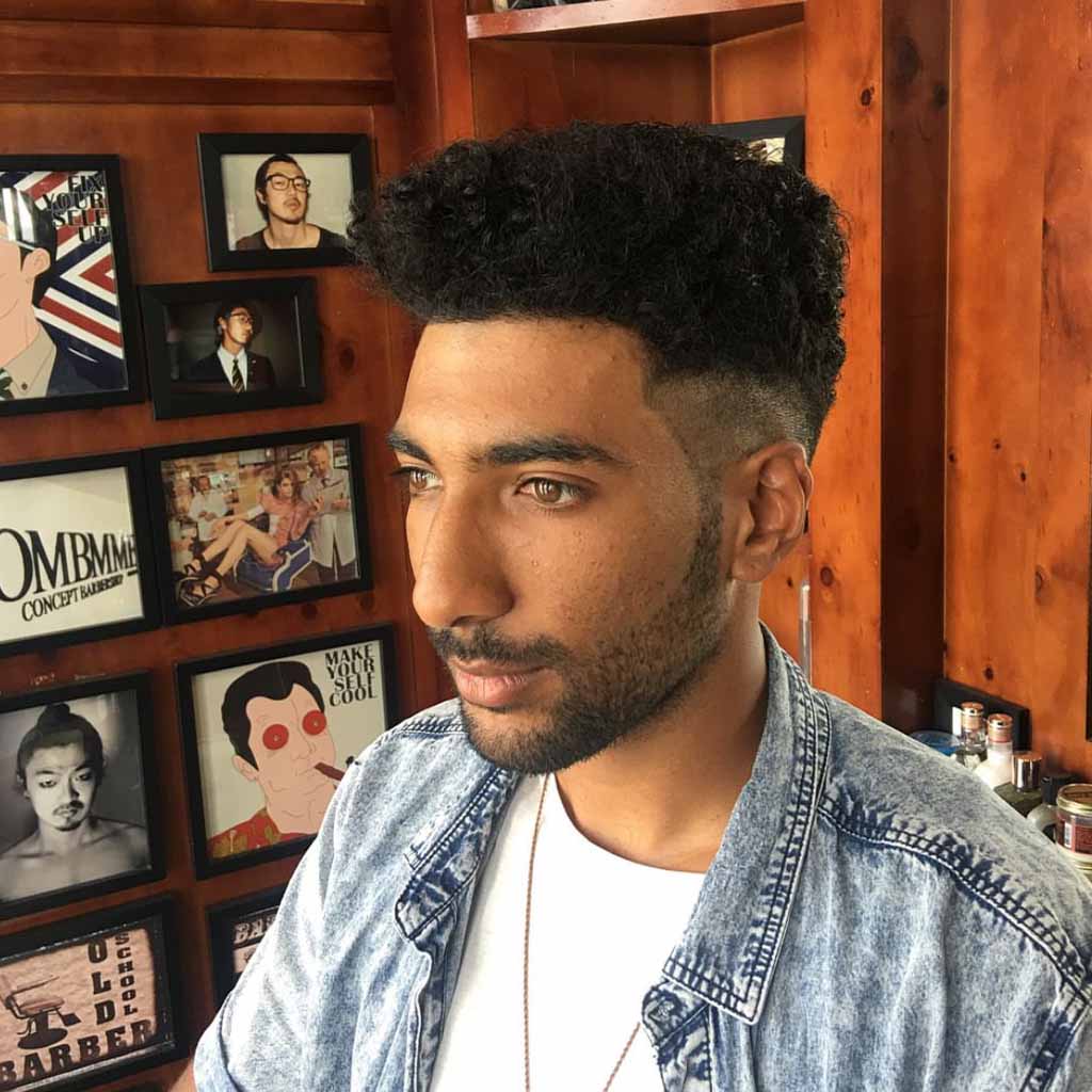 15 Modern Temple Fade Haircuts for Men! 9 Temple Fade Cut With Sideburns