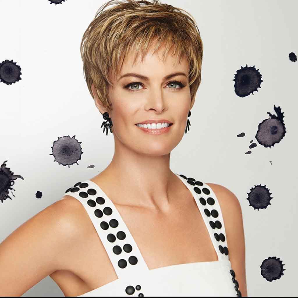 15 Very Short Hairstyles for You to Try! 10 Short Bronde Layered Pixie with Micro Bangs