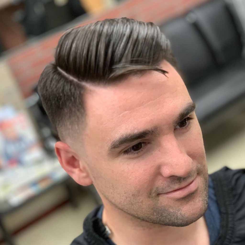 15 Modern Temple Fade Haircuts for Men! 11 Temple Fade + Comb Over