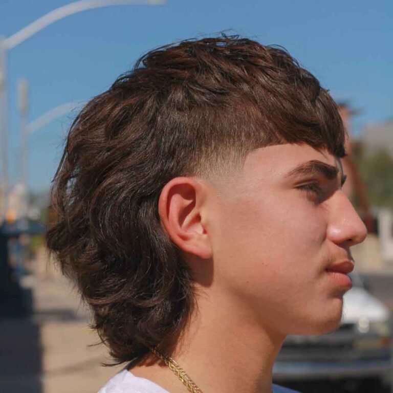 15 Edgy Faded Mullet Hairstyles for Men