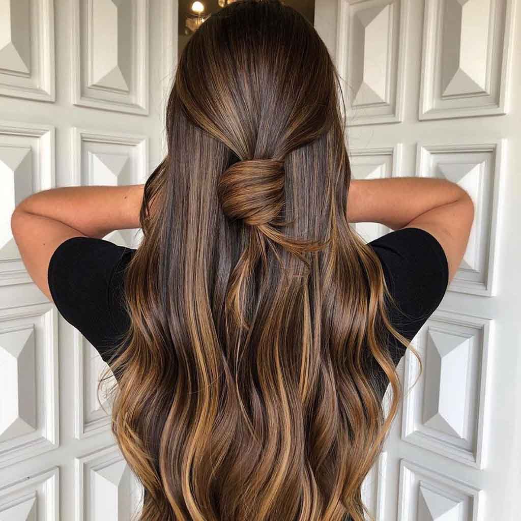 15 Ideas for Caramel Highlights on Brown Hair! 13 Golden Caramel Highlights With Brown Base