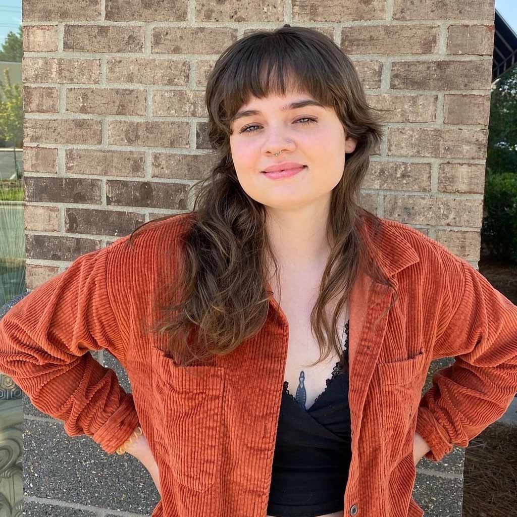 20 Classic Gypsy Shag Hairstyles! 14 Gypsy Shag Mullet Hair With Micro Bangs