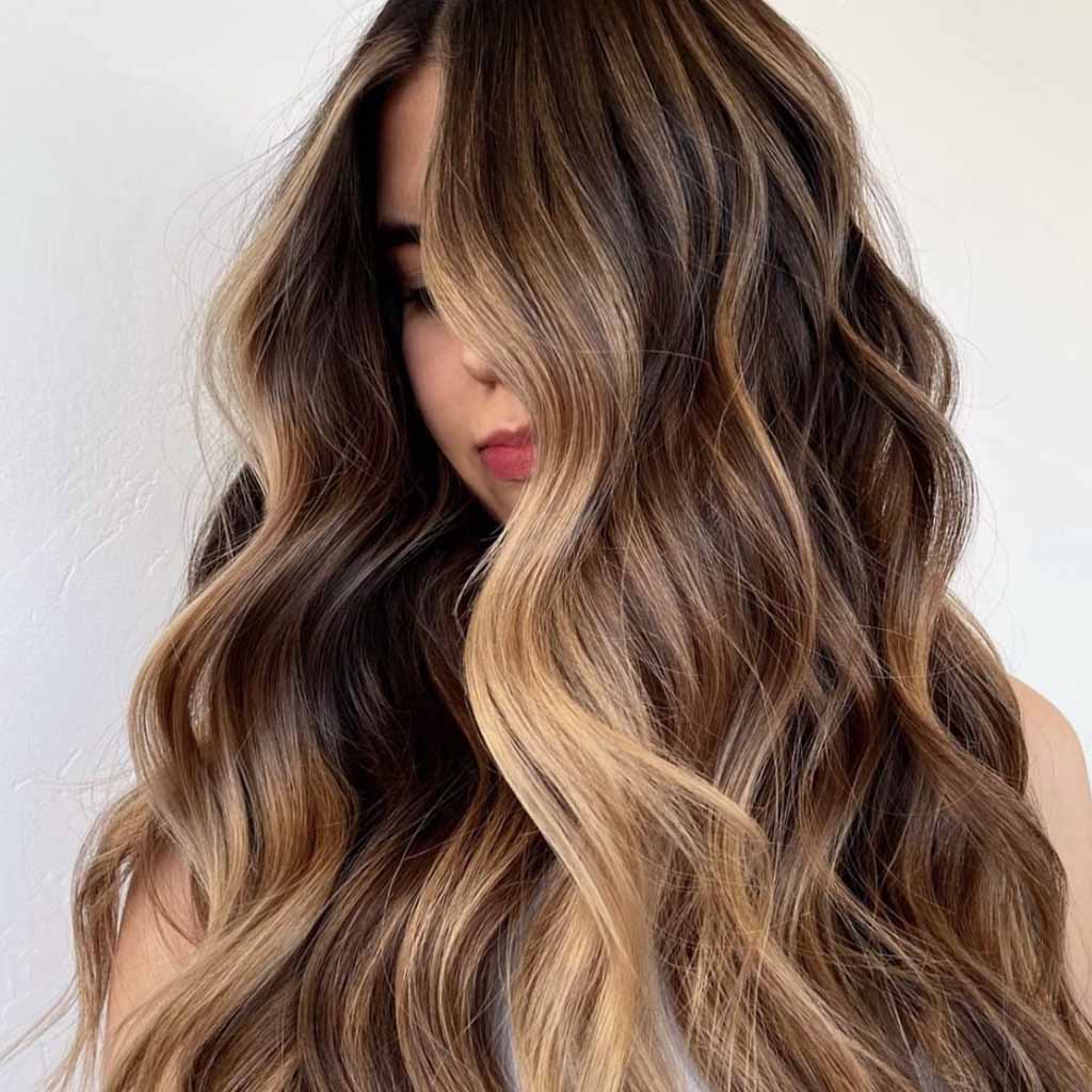 20 Bright Sun-Kissed Brunette Hair Ideas! 15 Dark Ashy Brown with Beige Face-Framing Hair