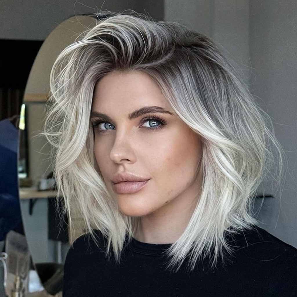 25 Sultry Summer Haircuts for Women! 13 Shaggy Medium Length Hair