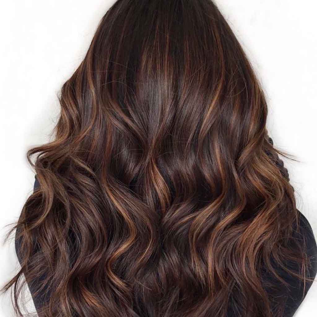 15 Ideas for Caramel Highlights on Brown Hair! 16 Caramel Highlights With a Global Brown Hair