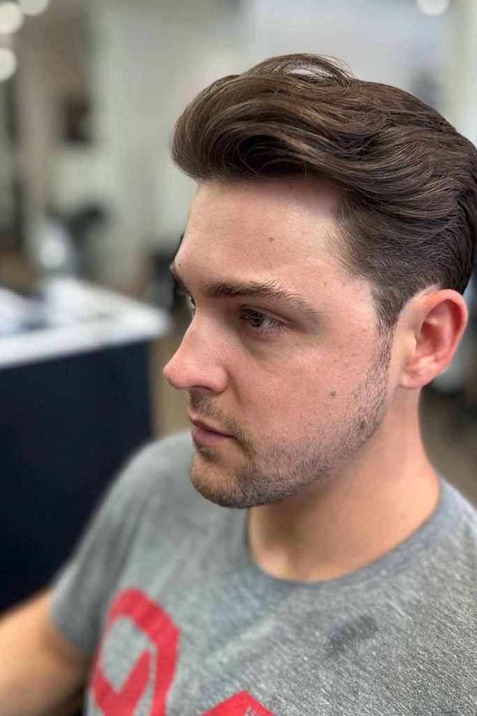 15 Short Flow Haircuts for Men 13 Textured Short Pull Back