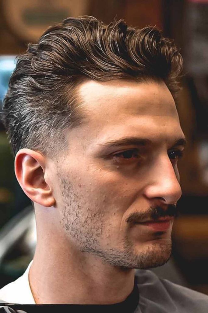 15 Short Flow Haircuts for Men 14 Modern Natural Flow Cut With Faded Sides
