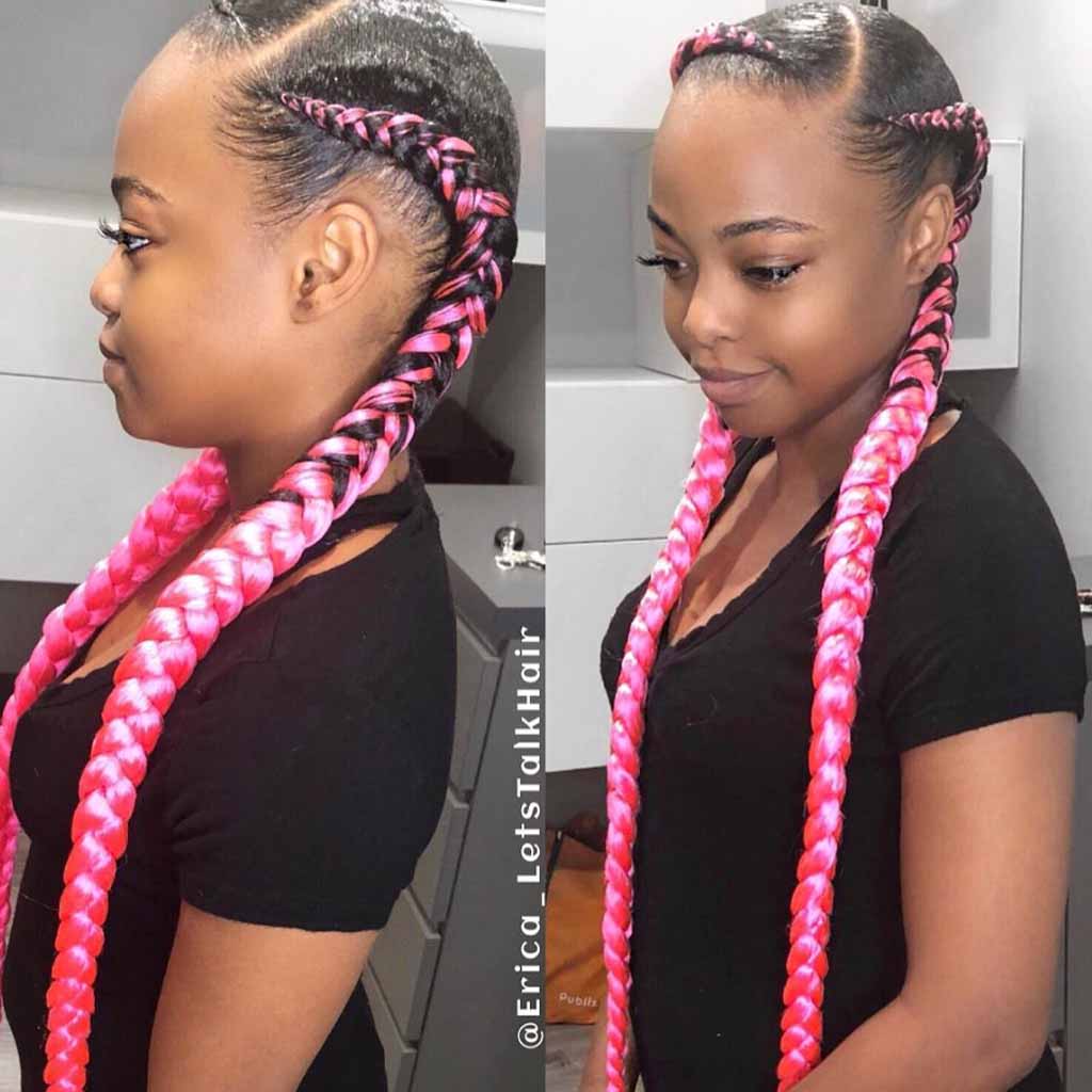 15 Majestic Options for Goddess Cornrows 3 Goddess Cornrows With a Side Part