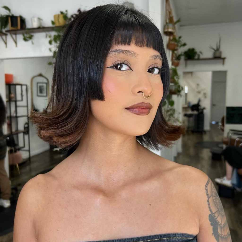 15 Stylish Hime Haircut Ideas! 4 Short Hime Cut With Baby Bangs