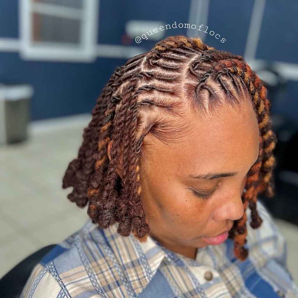 15 Unique Loc Styles for Short Hair! 6 Untitled 2 0004 IMG 6343