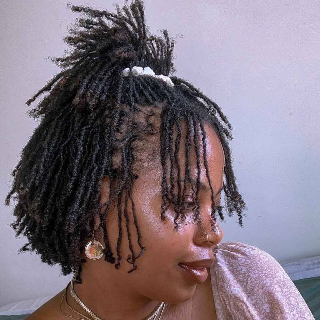 15 Unique Loc Styles for Short Hair! 8 Untitled 2 0006 IMG 6341