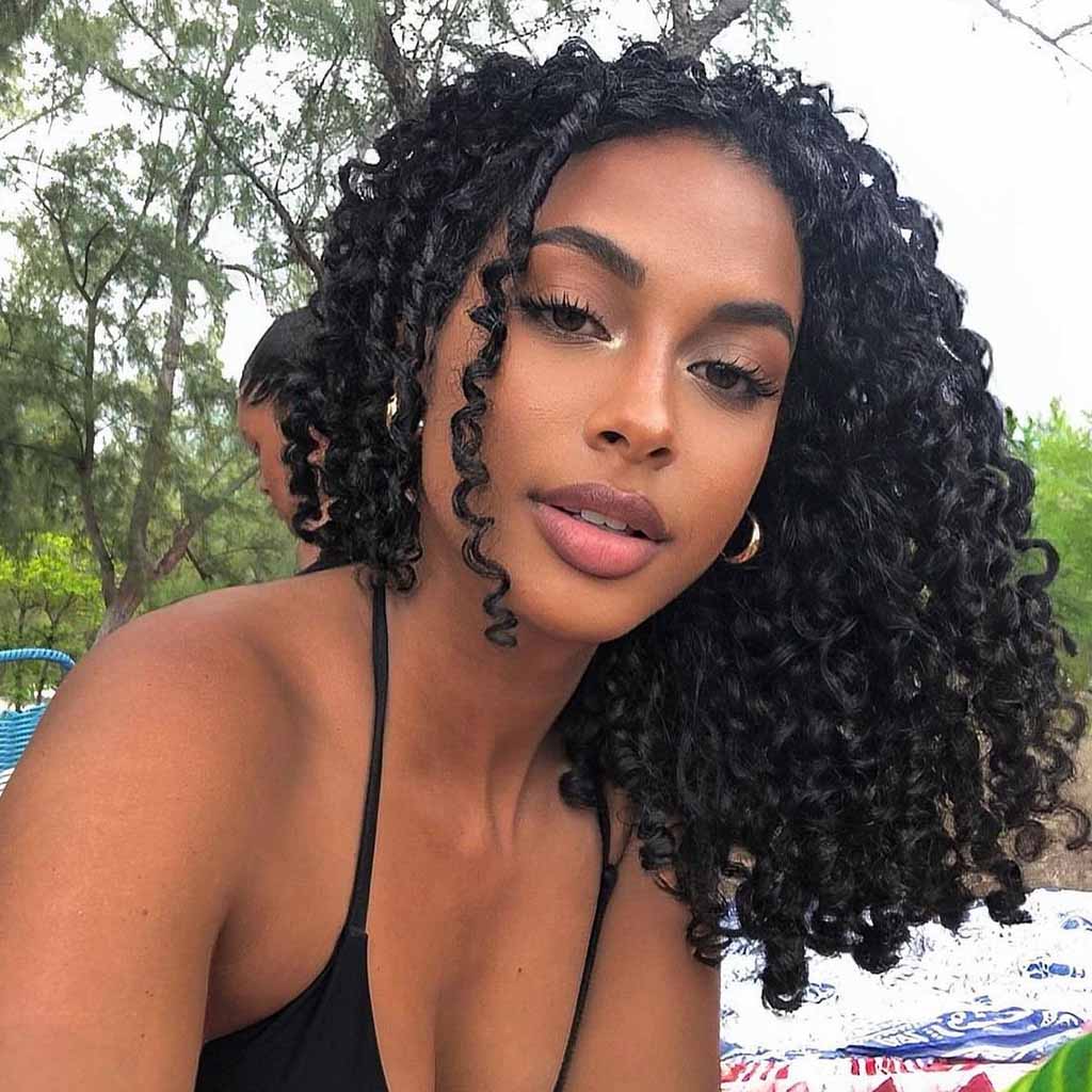 20 Playful Curly Hair Ideas! 15 Medium Coiled Curly Hair for Black Women