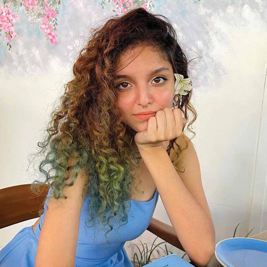 20 Playful Curly Hair Ideas! 21 Multi-Colored Curly Hair