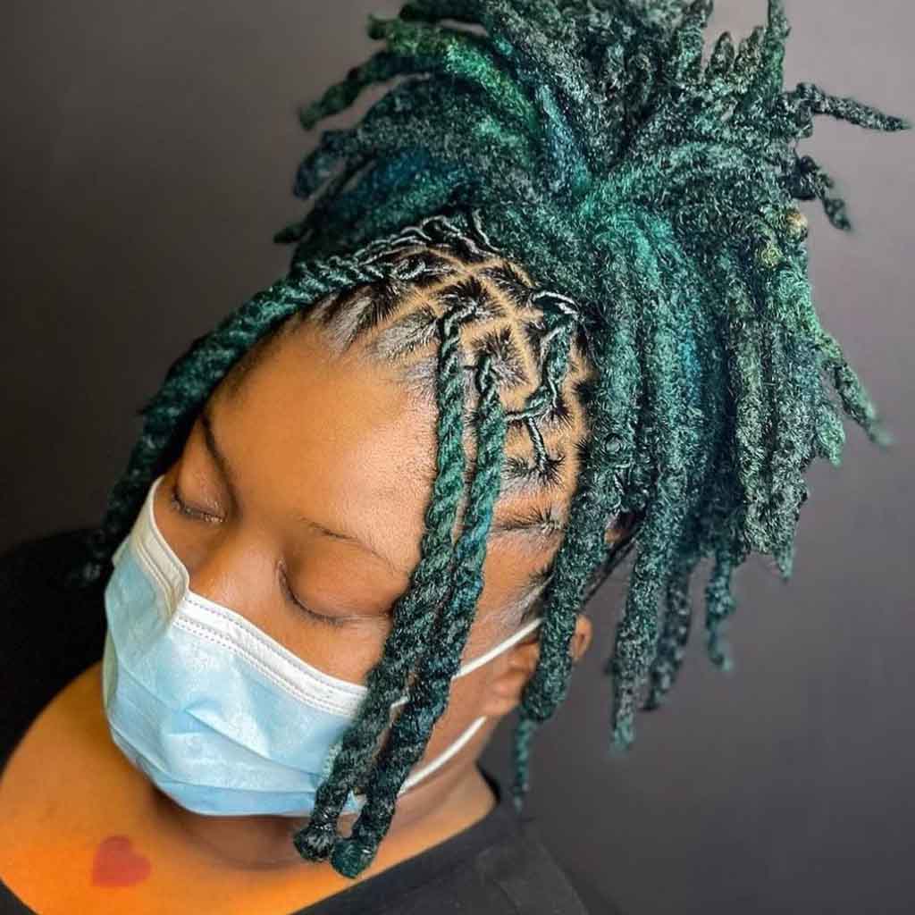 15 Stylish Hairstyles With Dyed Locs That Elevate Your Look 11 Untitled 3 0009 IMG 5864
