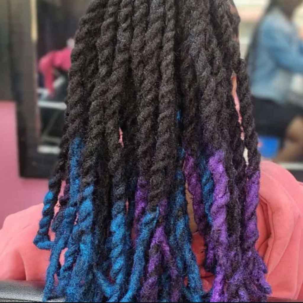 15 Stylish Hairstyles With Dyed Locs That Elevate Your Look 14 Untitled 3 0012 IMG 5861