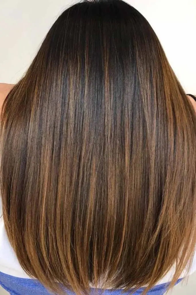 10 Amazing Fall Hair Color Ideas for Autumn 8 Warm Chestnut Sombre