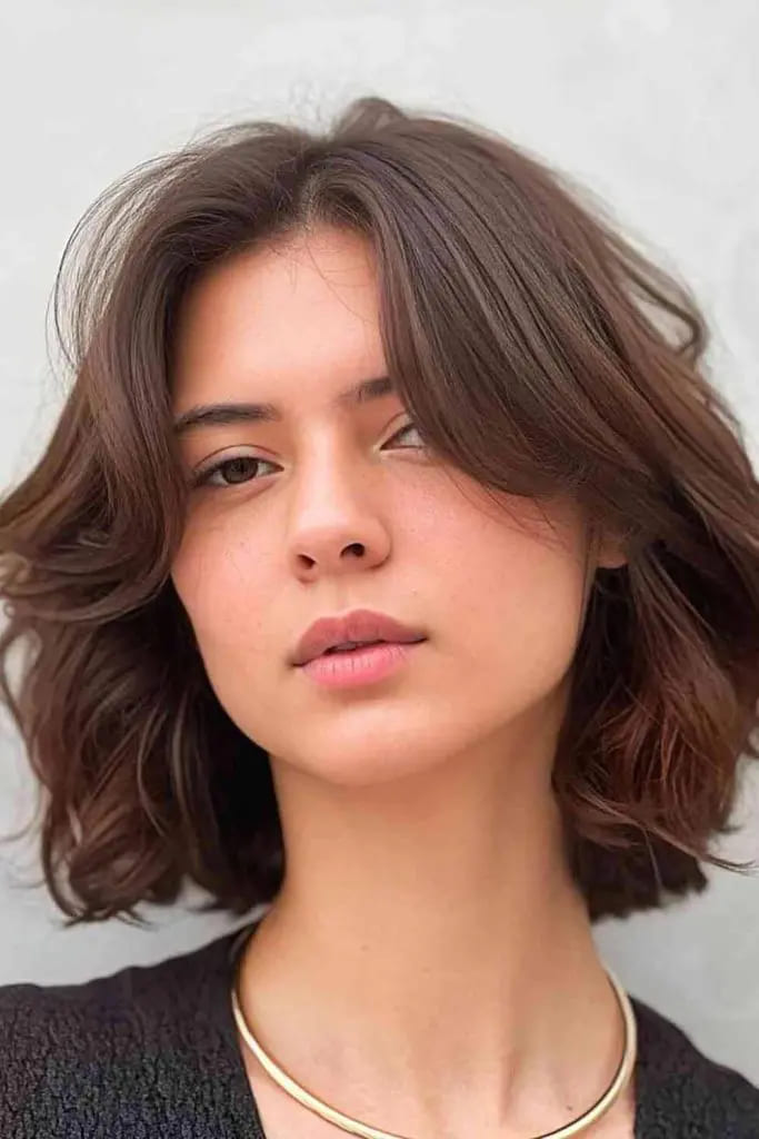 12 Classy 90’s Bob Haircut Ideas 8 Wavy Bob With Natural Movement