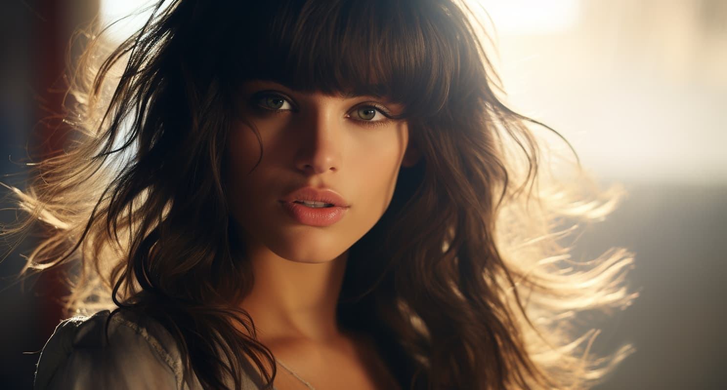 Wavy With Bangs Main Banner