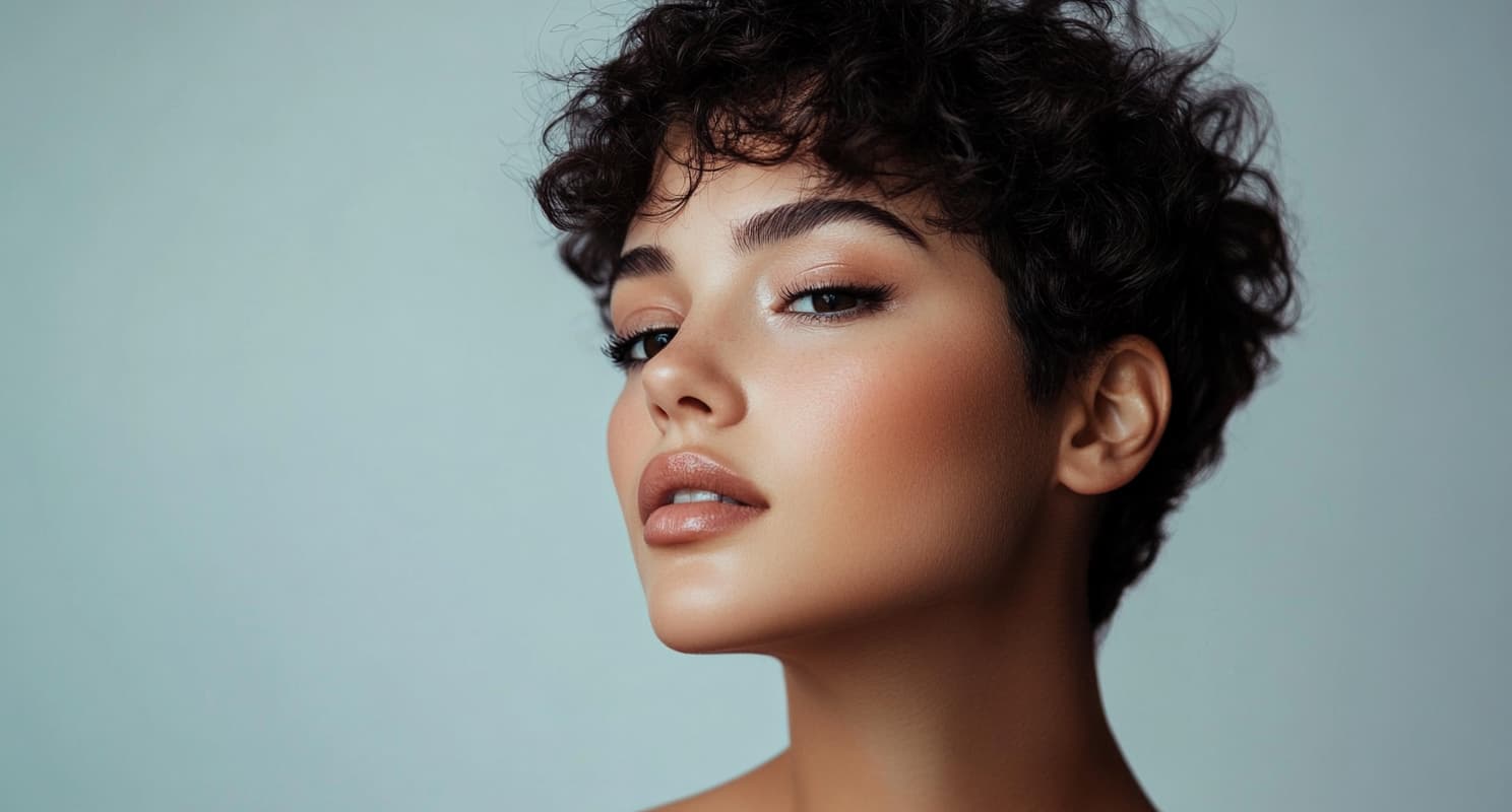 short curly