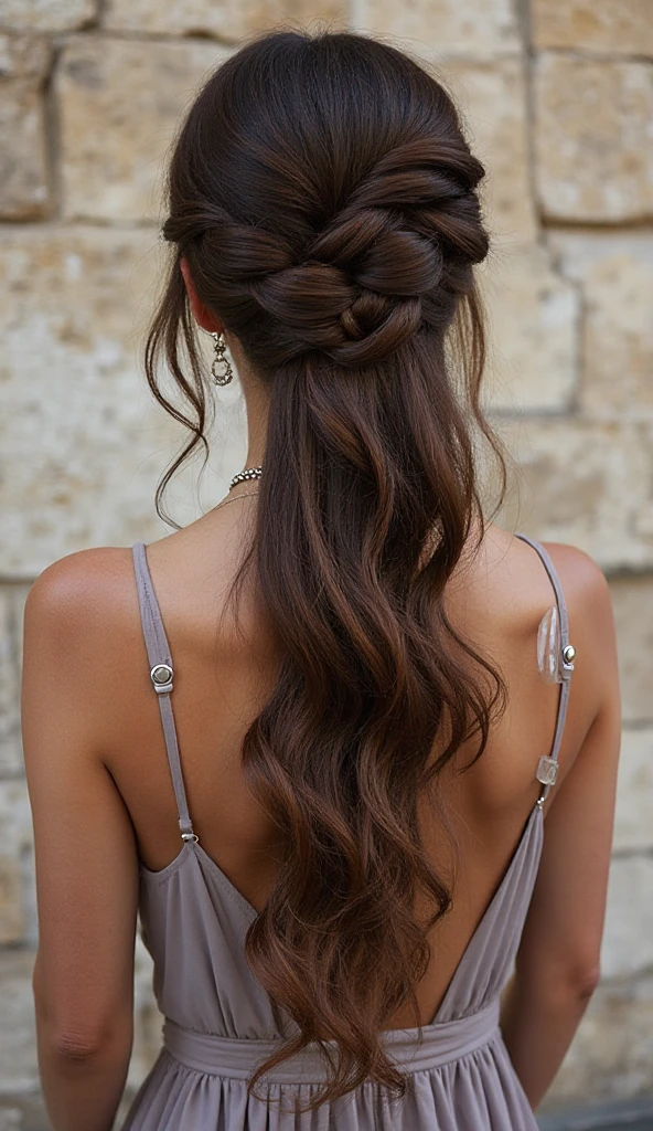 15 Chic and Classy Hairstyles for Women With Long Hair! 6 Long Brown Wavy Hair for Prom