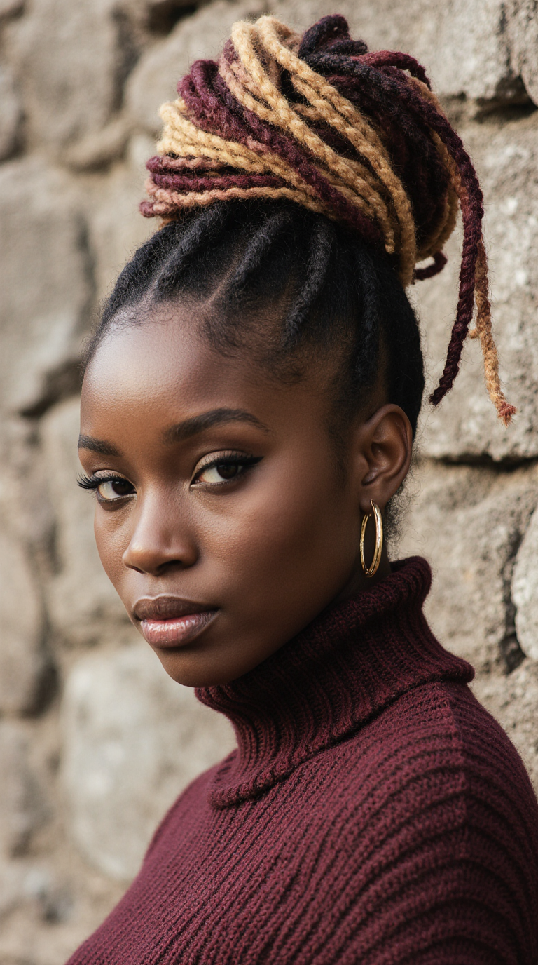 10 Stunning Hairstyles for Black Women! 6 a realistic high