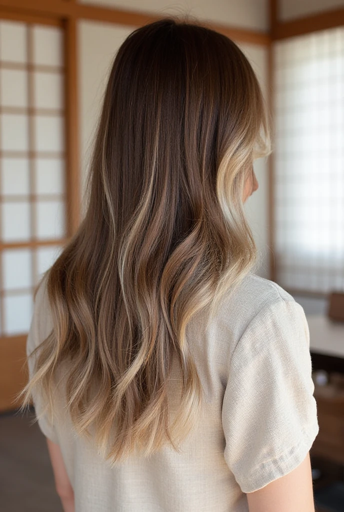 Frosted Fringe Peekaboo