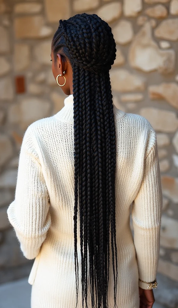 10 Elegant and Stylish Braid Hairstyles! 7 Long Black Cornrow Braids