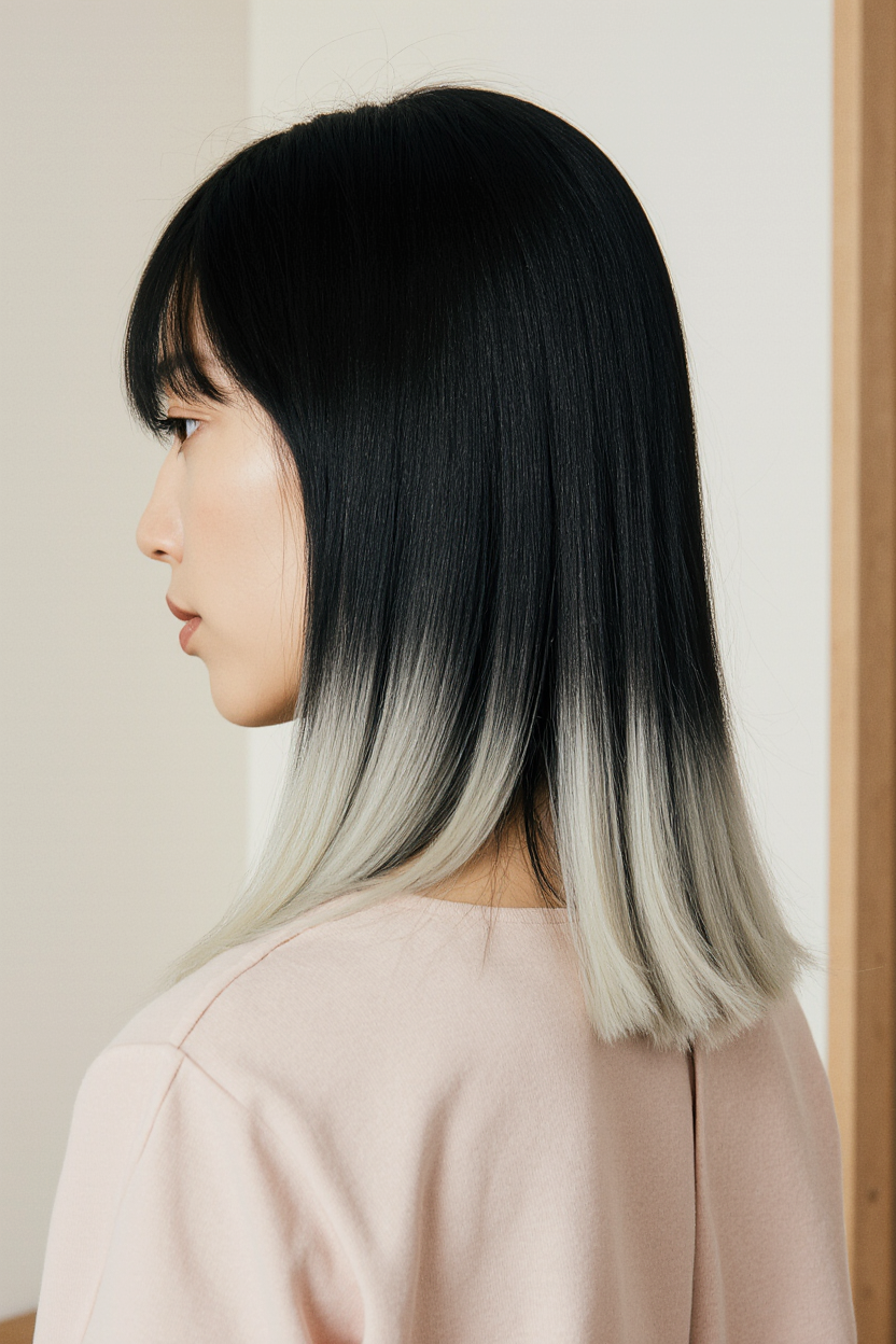 Monochrome Edge Peekaboo
